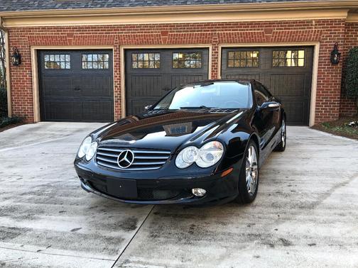 Black 2006 Mercedes-Benz SL-Class SL500 Roadster