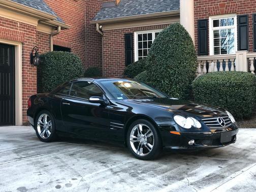 Black 2006 Mercedes-Benz SL-Class SL500 Roadster