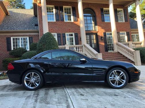 Black 2006 Mercedes-Benz SL-Class SL500 Roadster