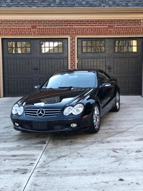 Black 2006 Mercedes-Benz SL-Class SL500 Roadster