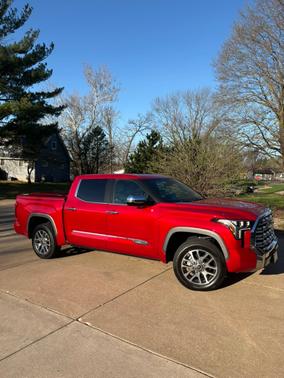 Red 2024 Toyota Tundra 1794 Edition