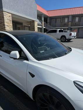 White 2022 Tesla Model 3 Performance