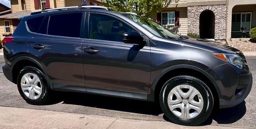 Gray 2015 Toyota RAV4 LE