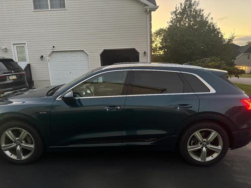 Blue 2019 Audi e-tron Premium Plus