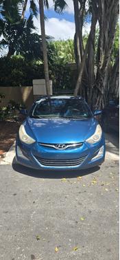 Blue 2015 Hyundai ELANTRA SE
