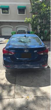 Blue 2015 Hyundai ELANTRA SE