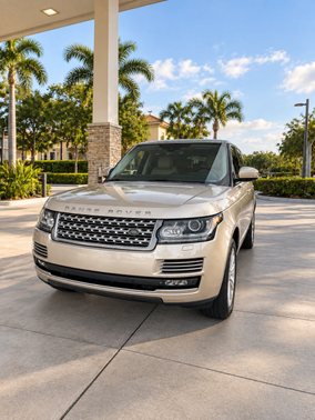 Gold 2014 Land Rover Range Rover 3.0L Supercharged HSE