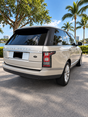 Gold 2014 Land Rover Range Rover 3.0L Supercharged HSE