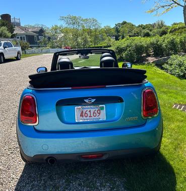 Blue 2017 MINI Convertible Cooper