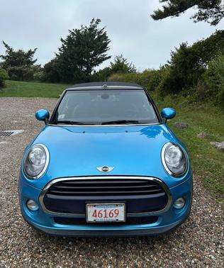 Blue 2017 MINI Convertible Cooper
