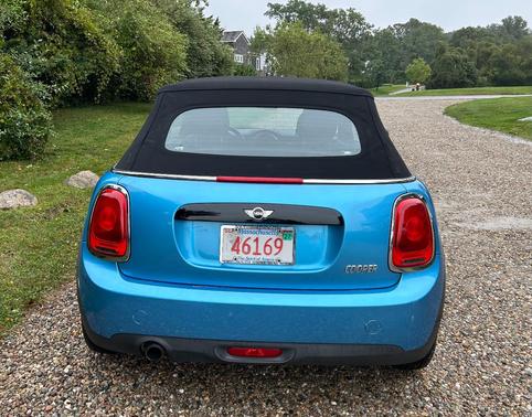 Blue 2017 MINI Convertible Cooper