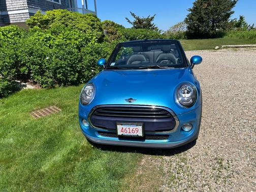 Blue 2017 MINI Convertible Cooper