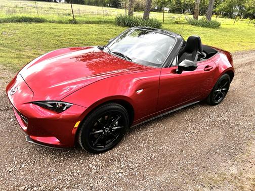Red 2024 Mazda MX-5 Miata Sport
