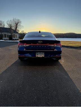 Blue 2021 Hyundai ELANTRA Limited