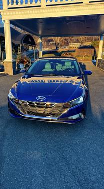 Blue 2021 Hyundai ELANTRA Limited