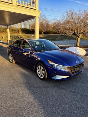 Blue 2021 Hyundai ELANTRA Limited