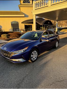 Blue 2021 Hyundai ELANTRA Limited