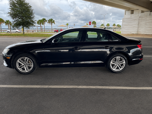 Black 2017 Audi A4 2.0T Premium