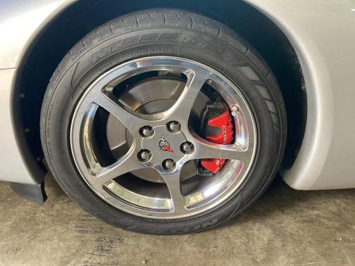 Silver 2003 Chevrolet Corvette Base