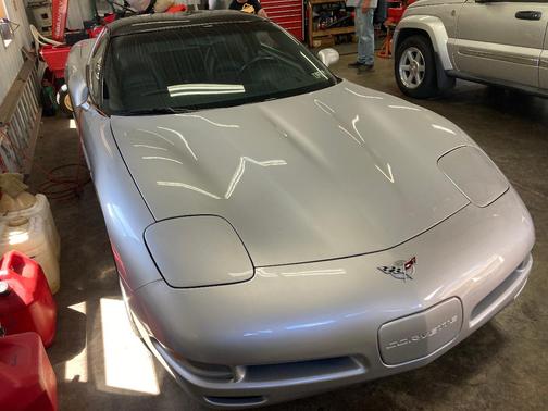 Silver 2003 Chevrolet Corvette Base