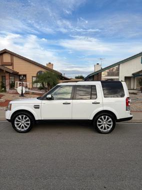 White 2011 Land Rover LR4 Lux