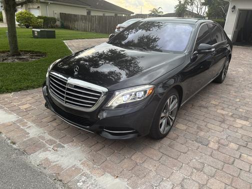 Black 2016 Mercedes-Benz S-Class S 550 4MATIC