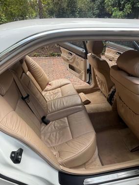 White 1995 BMW 740 iL