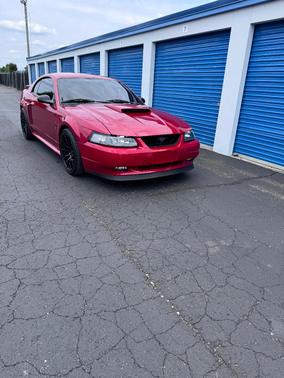 Red 2001 Ford Mustang GT
