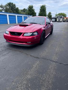 Red 2001 Ford Mustang GT