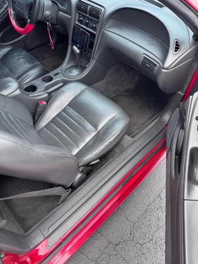 Red 2001 Ford Mustang GT
