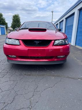 Red 2001 Ford Mustang GT