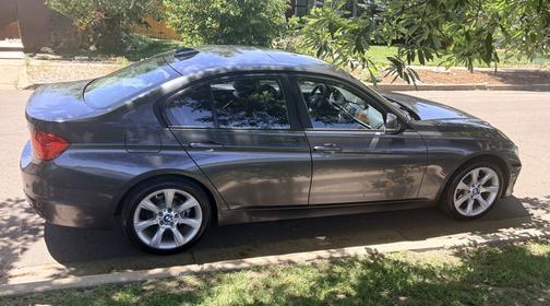 Gray 2015 BMW 328 i xDrive