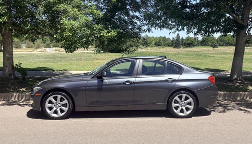 Gray 2015 BMW 328 i xDrive