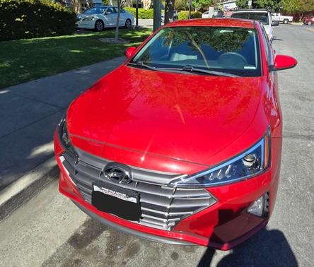 Red 2020 Hyundai ELANTRA SEL