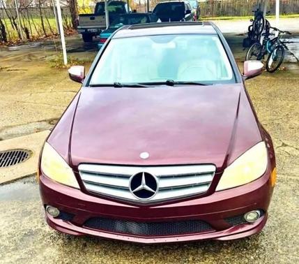 Red 2009 Mercedes-Benz C-Class C 300 Sport