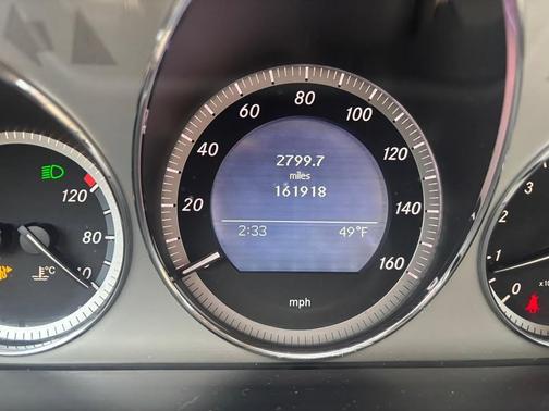 Red 2009 Mercedes-Benz C-Class C 300 Sport