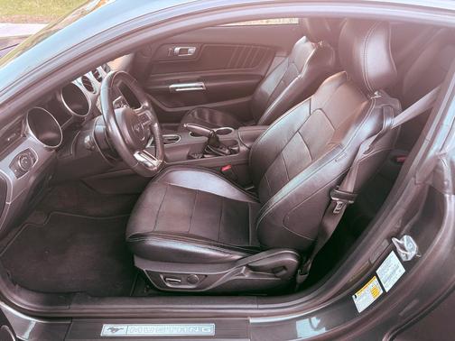 Gray 2018 Ford Mustang EcoBoost Premium