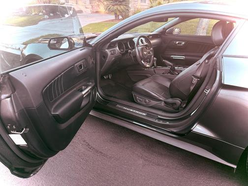 Gray 2018 Ford Mustang EcoBoost Premium