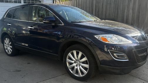 Blue 2010 Mazda CX-9 Grand Touring