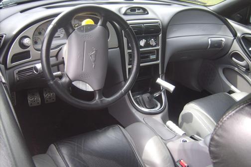 Silver 1995 Ford Mustang GT