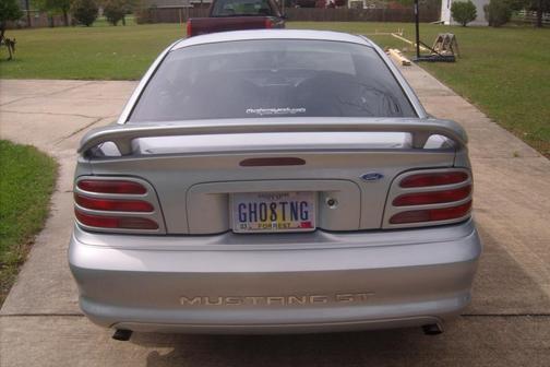 Silver 1995 Ford Mustang GT