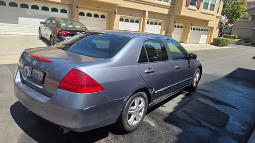Blue 2007 Honda Accord SE
