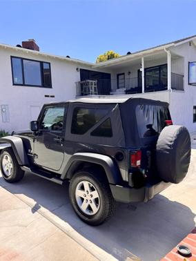 Blue 2008 Jeep Wrangler X