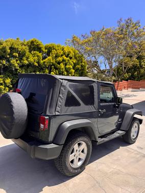 Blue 2008 Jeep Wrangler X