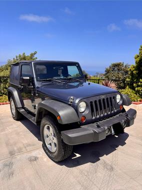 Blue 2008 Jeep Wrangler X