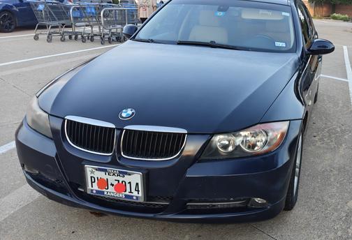 Blue 2008 BMW 328 i
