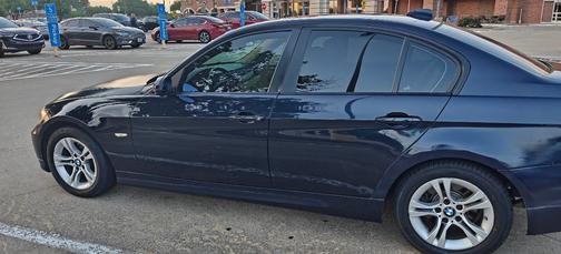 Blue 2008 BMW 328 i