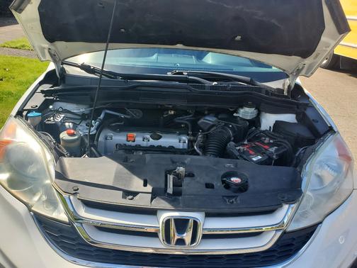 White 2011 Honda CR-V EX