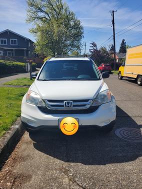 White 2011 Honda CR-V EX