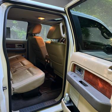 White 2009 Ford F-150 Lariat SuperCrew